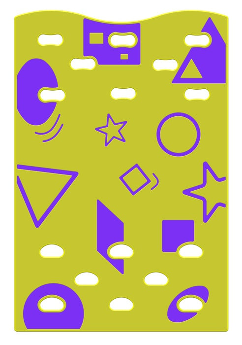 Shapes Traverse Wall