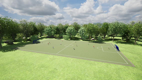 Sports field Open Barca (30x50m)