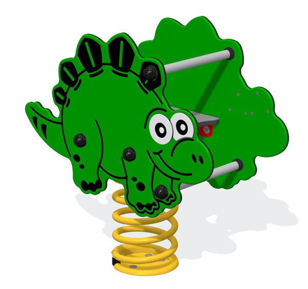 Sit-In Stegosaurus Spring Rocker