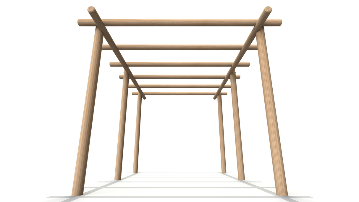 Straight Pergola