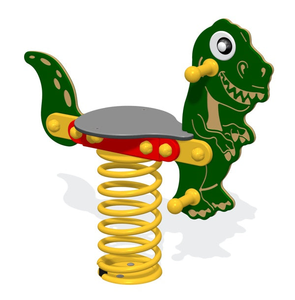 Sit-On T-Rex Spring Rocker