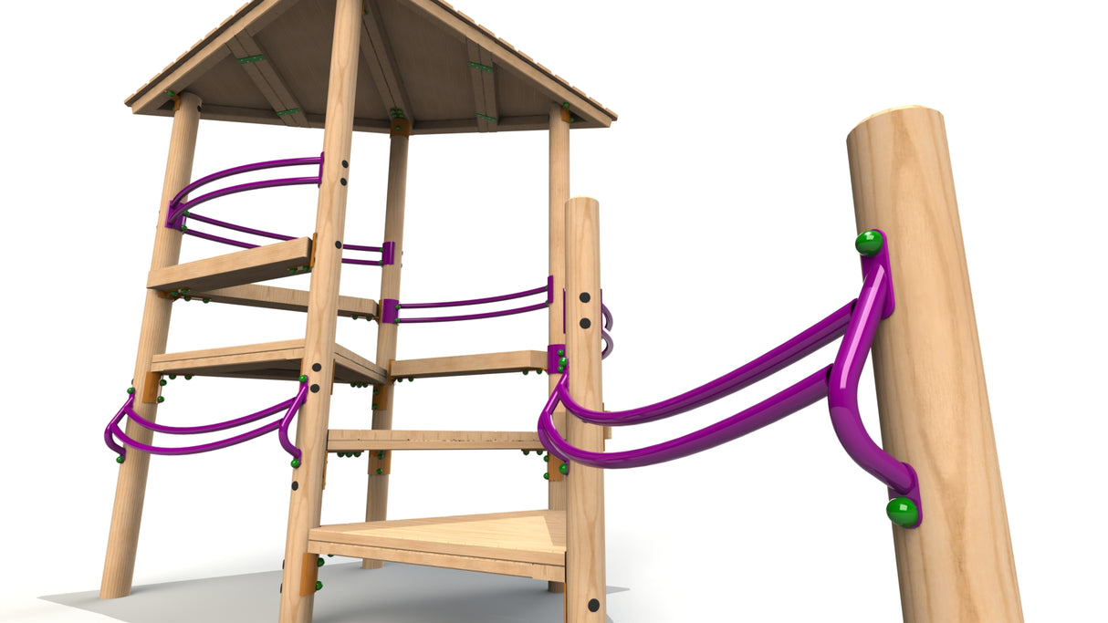 Teen Tower With Buddy Bars