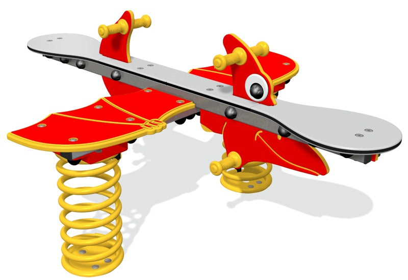 Terrance the Pterodactyl Spring Seesaw