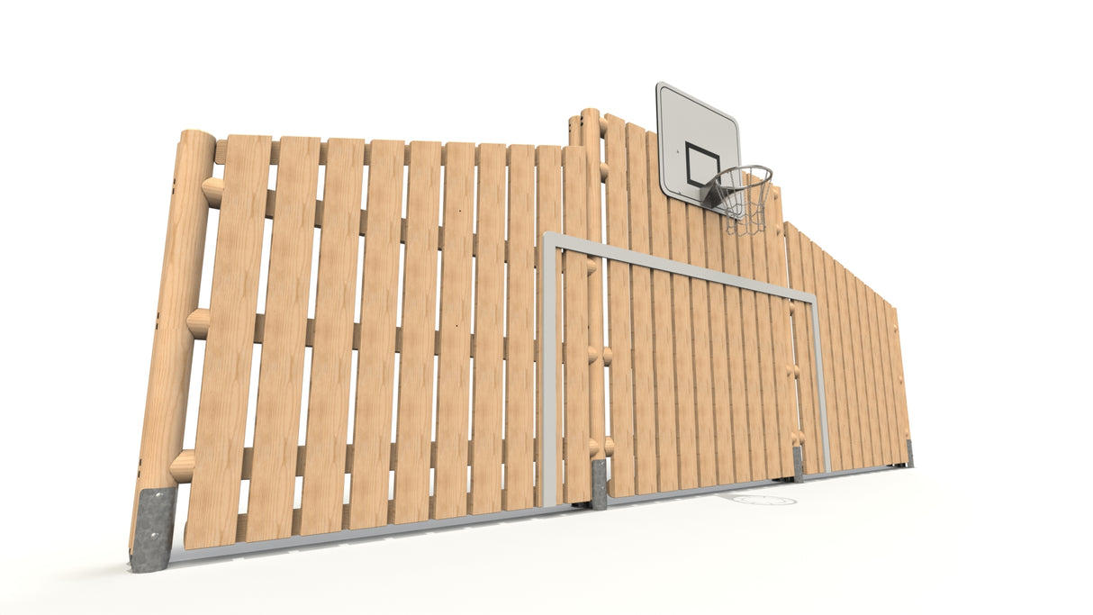 Timber Goal Wall