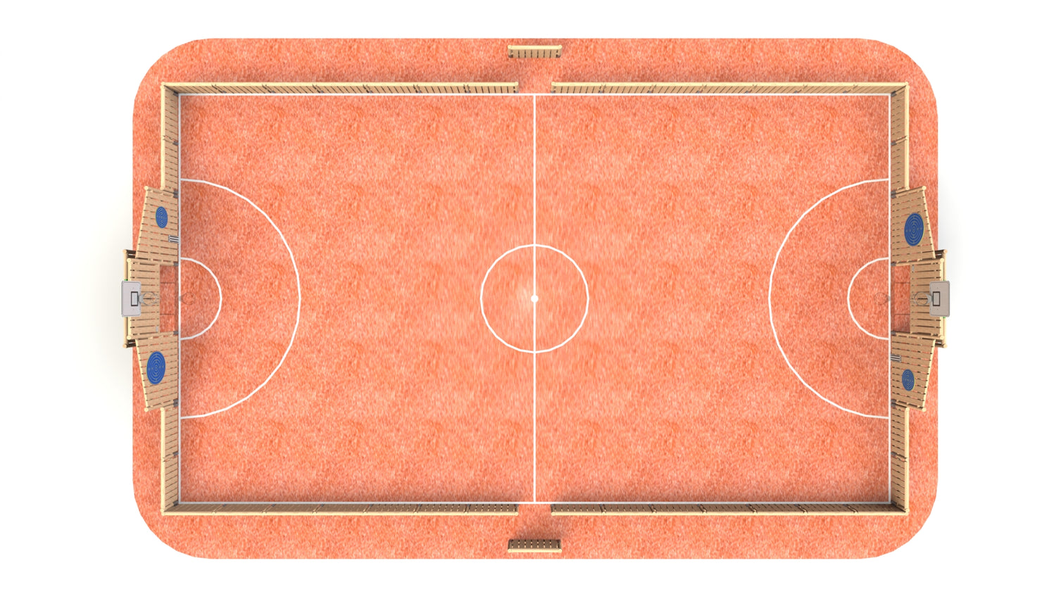 29 x 18m Timber MUGA