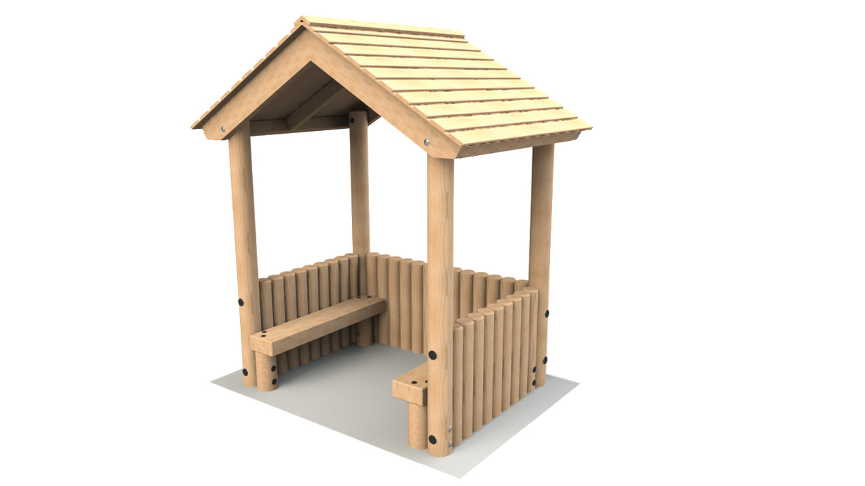 Toddler Shelter with 3 Sides