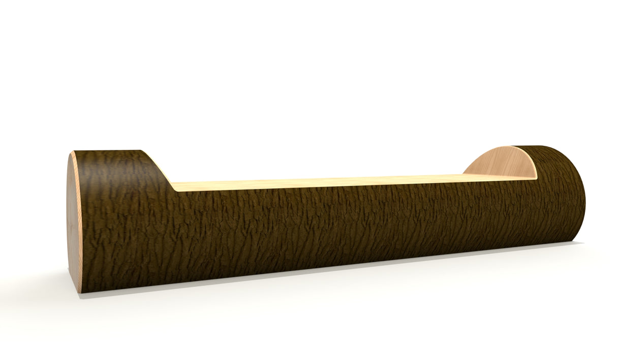 Tree Trunk Bench