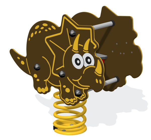 Sit-In Triceratops Spring Rocker