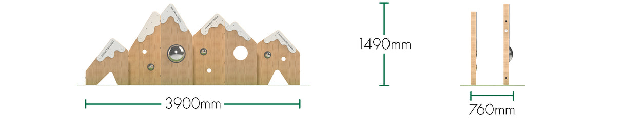 UK Mountain Range Play Scene