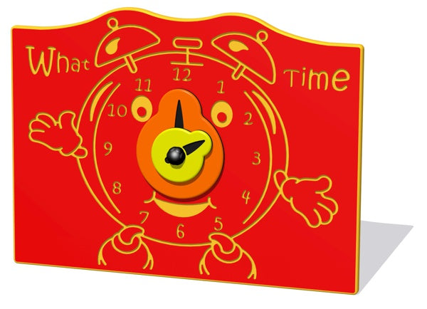 What Time Alarm Clock Play Panel