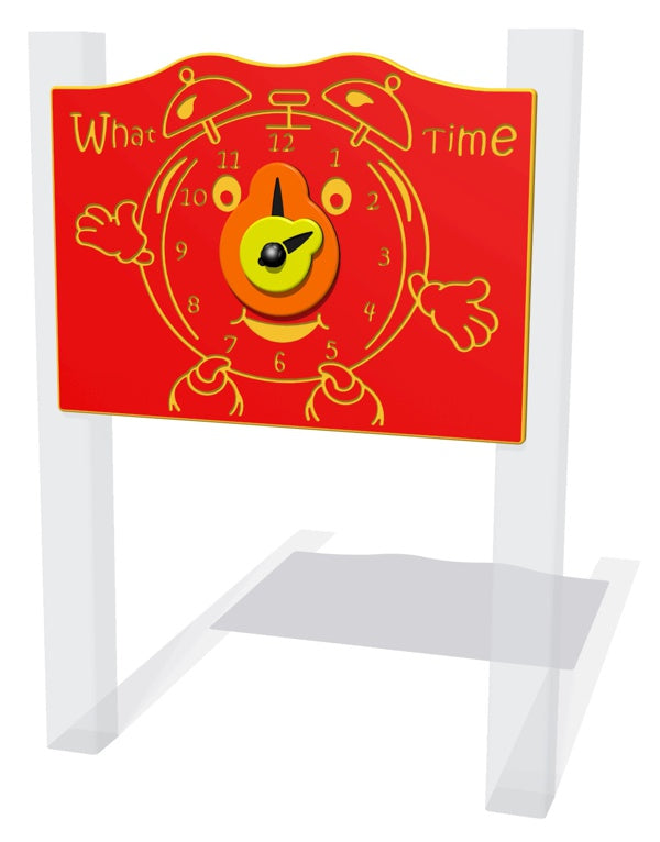 What Time Alarm Clock Play Panel