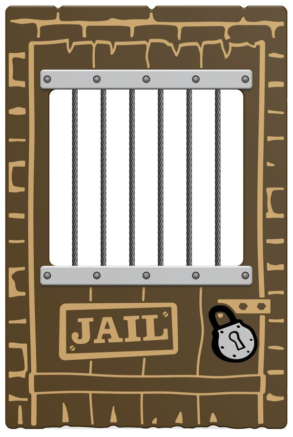Wild West Jail Play Panel