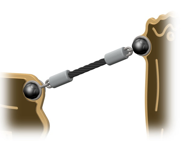 Wild West Rope Sign Play Panel