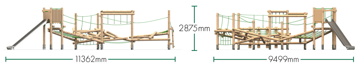 Clamber Stack Zietta With Slide