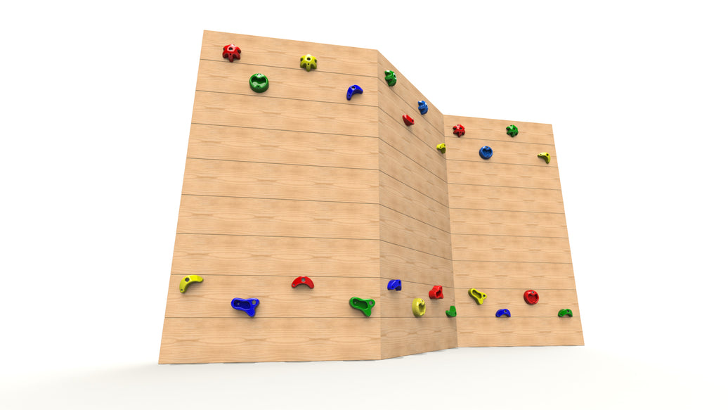 Zig-Zag Sleeper Traverse Wall