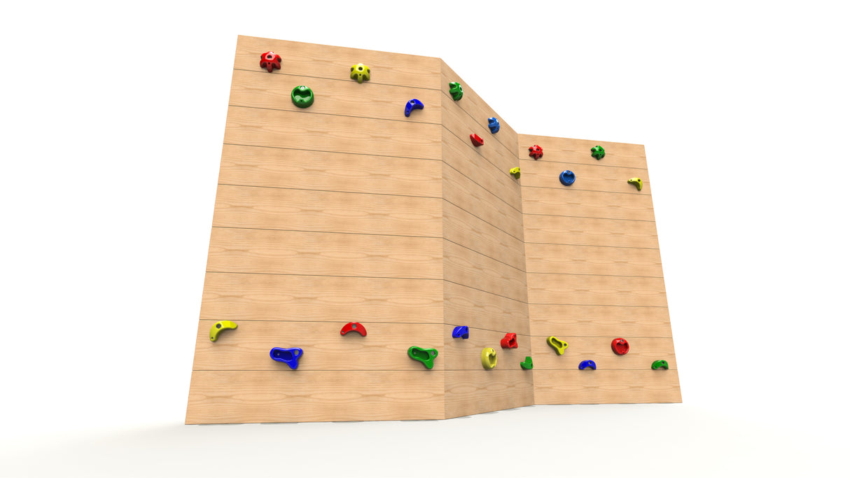 Zig-Zag Sleeper Traverse Wall