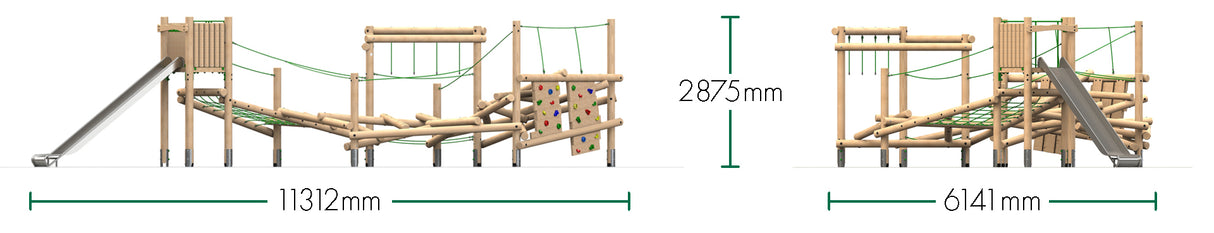 Clamber Stack Zio With Slide