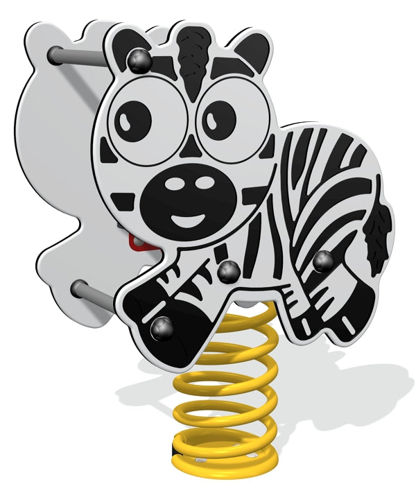 Sit-in-Zoe Zebra Spring Rocker