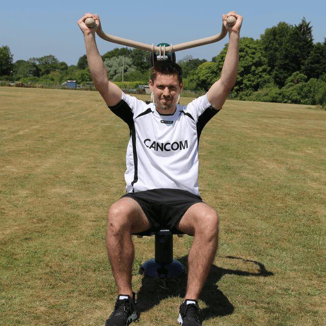 Resistance Shoulder Press