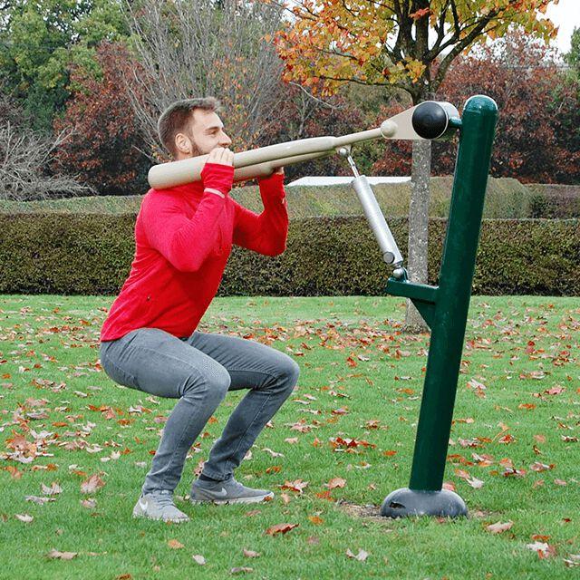 Resistance Squat Station