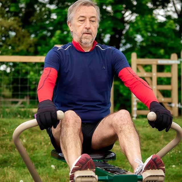 Self Weighted Rower
