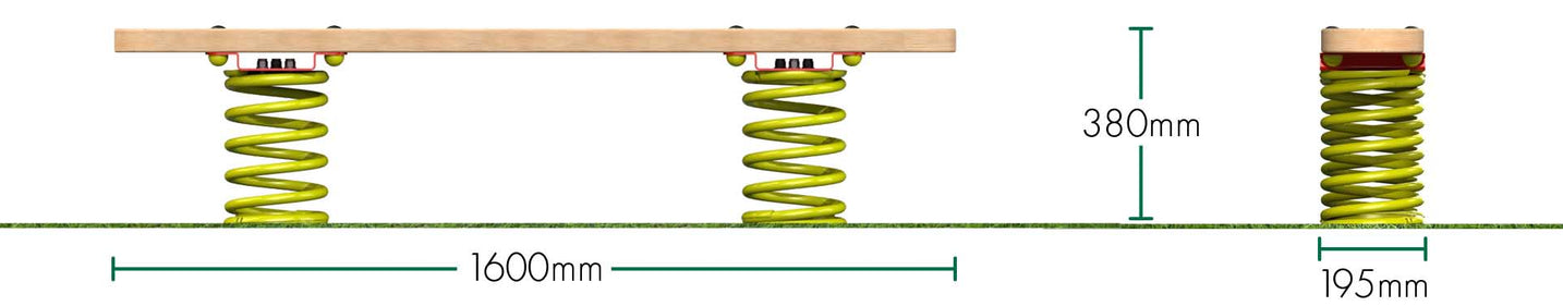 1.6m Wobble Board