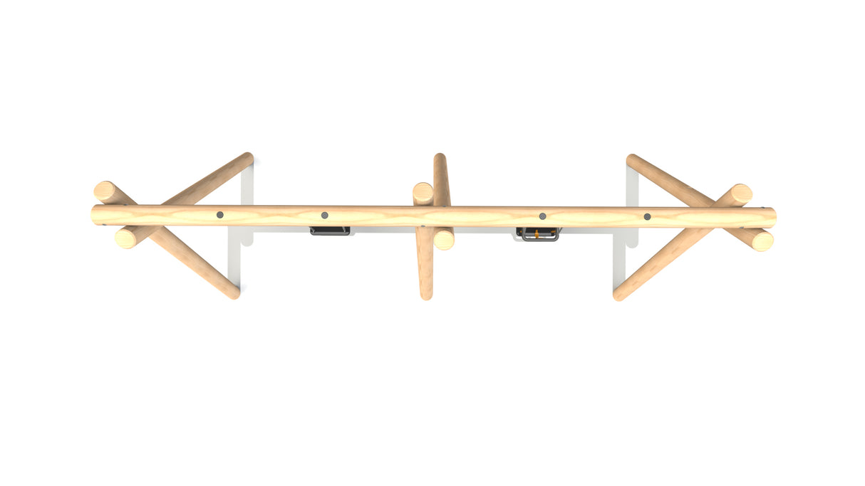 1 Flat & 1 Cradle Seat (2.4m)