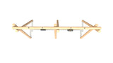 1 Flat & 1 Cradle Seat (2.4m)