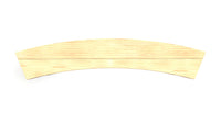 1.3m Curved Bench (Engraved)