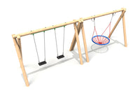 2 Flat & 1 Group Swing (2.4m)