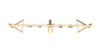 2 Flat & 2 Cradle Seats (2.4m)