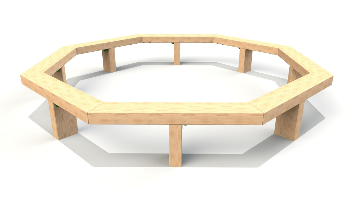 3m Octagonal Tree Seat