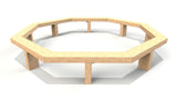 3m Octagonal Tree Seat
