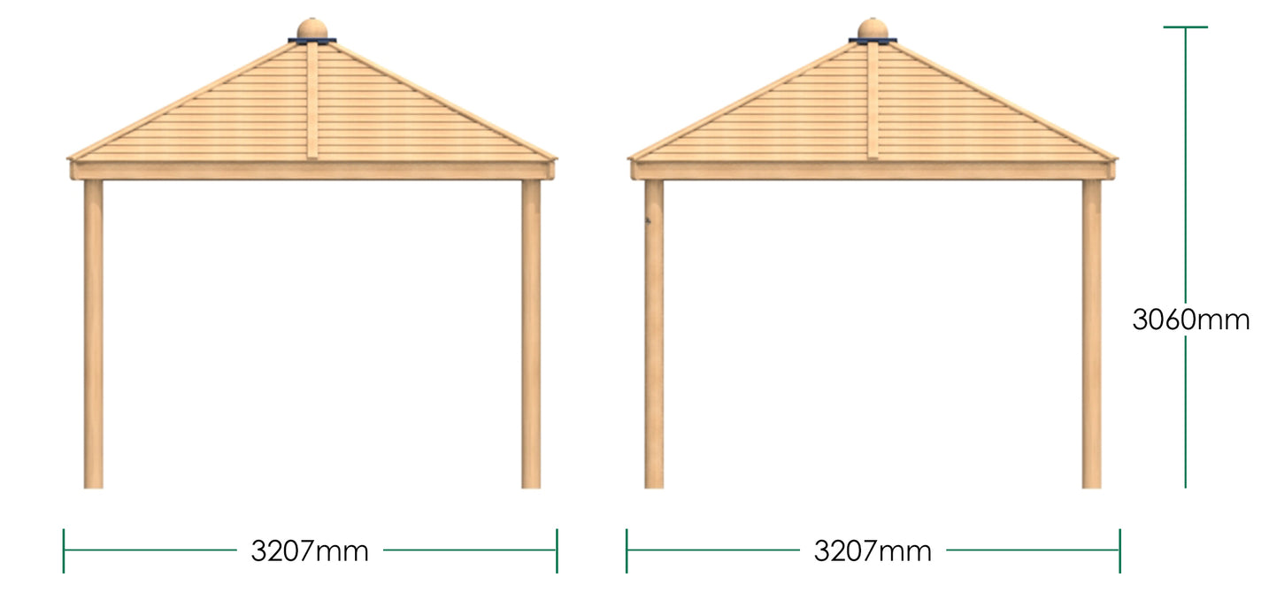Square Shelter Only