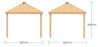 Square Shelter Only