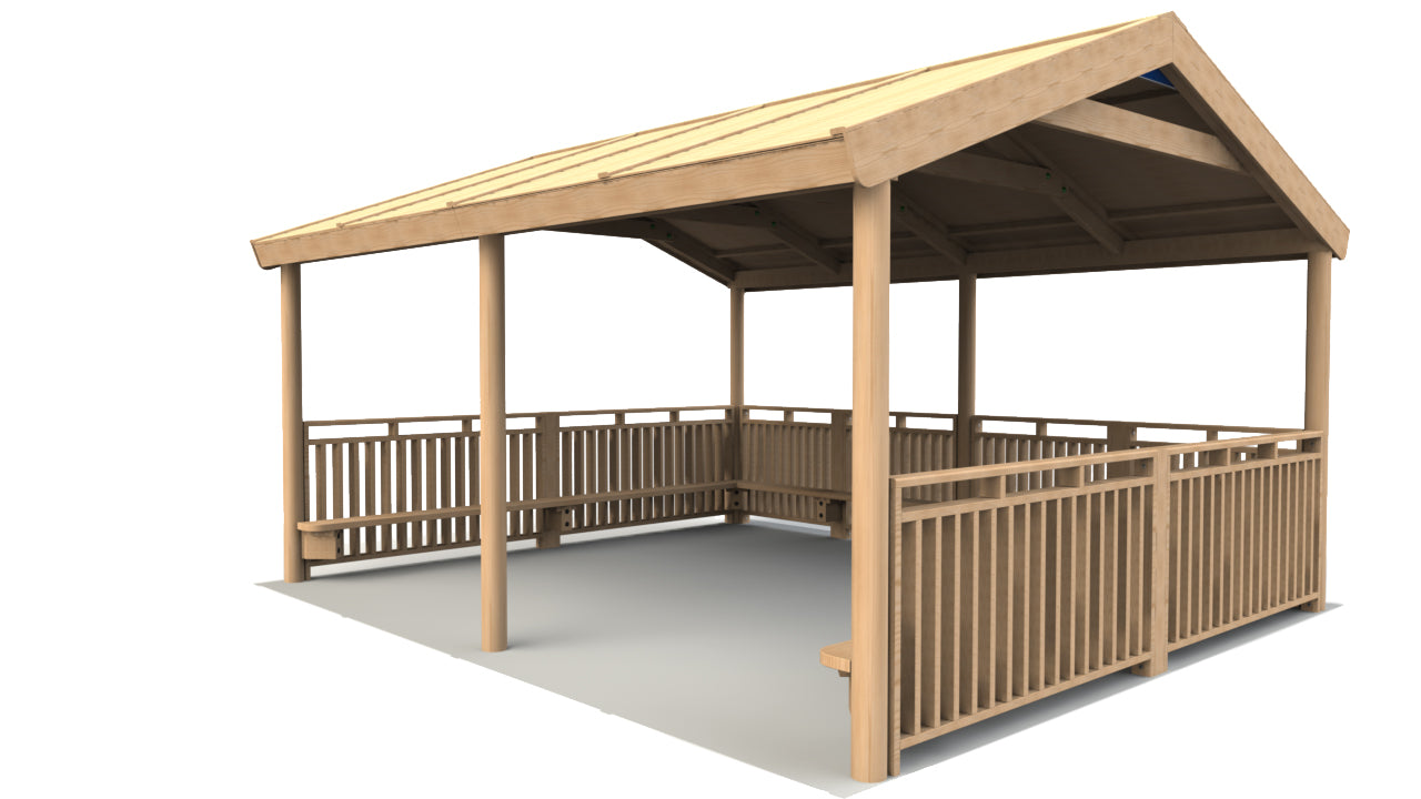 Rectangular Shelter - 4.8 x 4.4m Shelter
