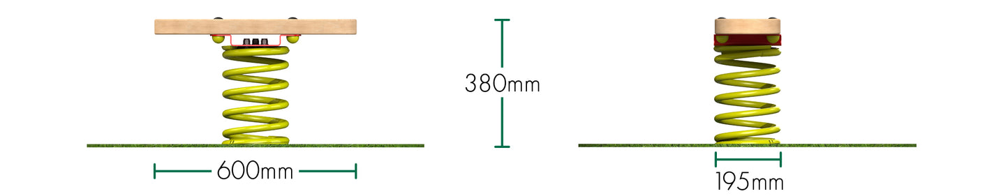600mm Wobble Board