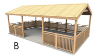 Rectangular Shelter - 7.2 x 4.4m Shelter