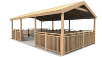 Rectangular Shelter - 7.2 x 4.4m Shelter