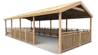 Rectangular Shelter - 9.6 x 4.4m