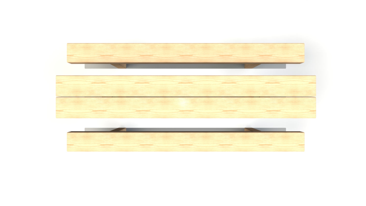 2.4m Sleeper Bench and Table