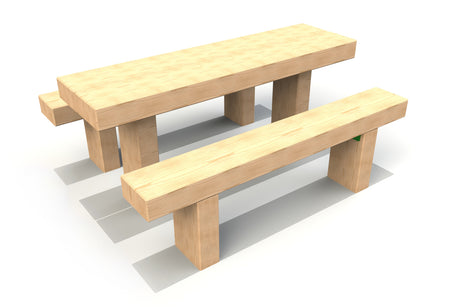 Bench and Table 1.4m