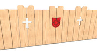 Castle Scene Themed Fencing