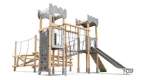 Clamber Tower 3 Double Deck Castle