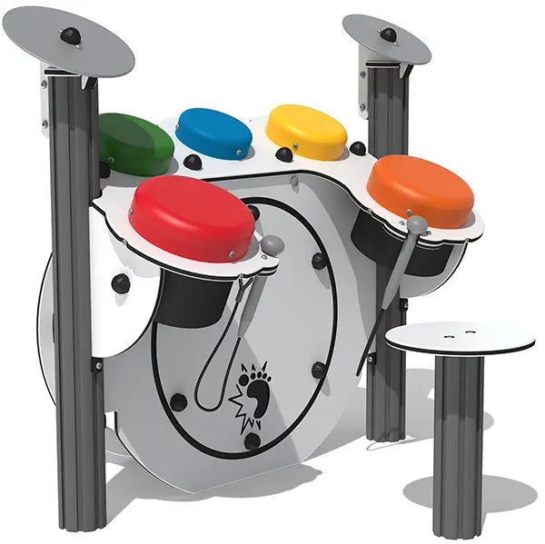 Rock Band Drum Kit with Alu Posts