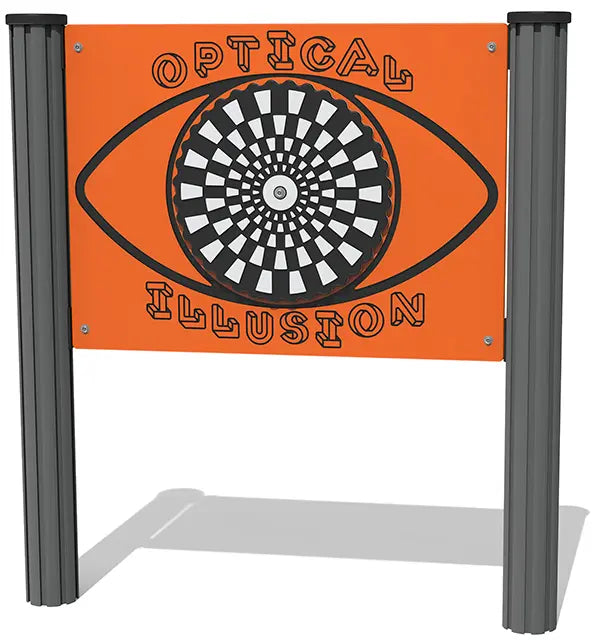 Revolving Rectangles Optical Illusion Play Panel
