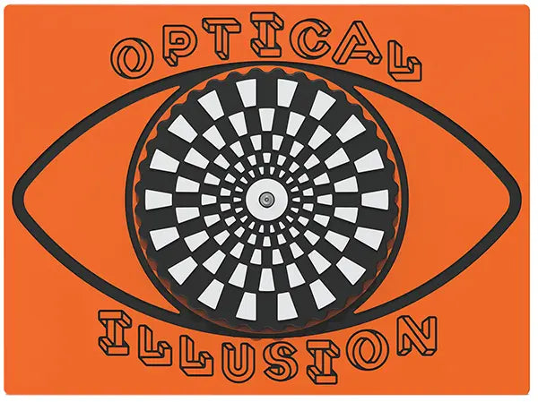 Revolving Rectangles Optical Illusion Play Panel