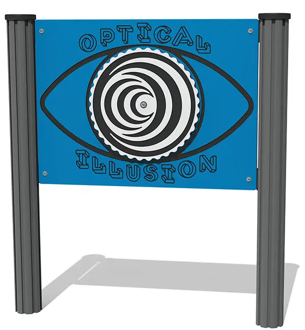 Worm Hole Optical Illusion Play Panel