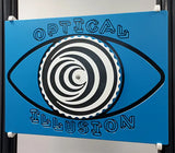 Worm Hole Optical Illusion Play Panel