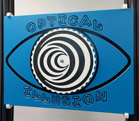 Worm Hole Optical Illusion Play Panel
